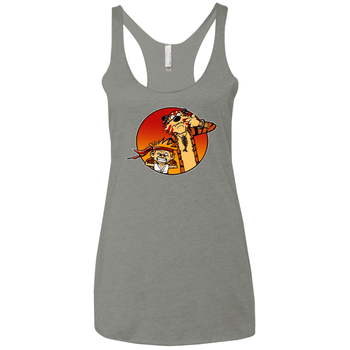 T-Shirts Venetian Grey / X-Small Street Pals Women's Triblend Racerback Tank