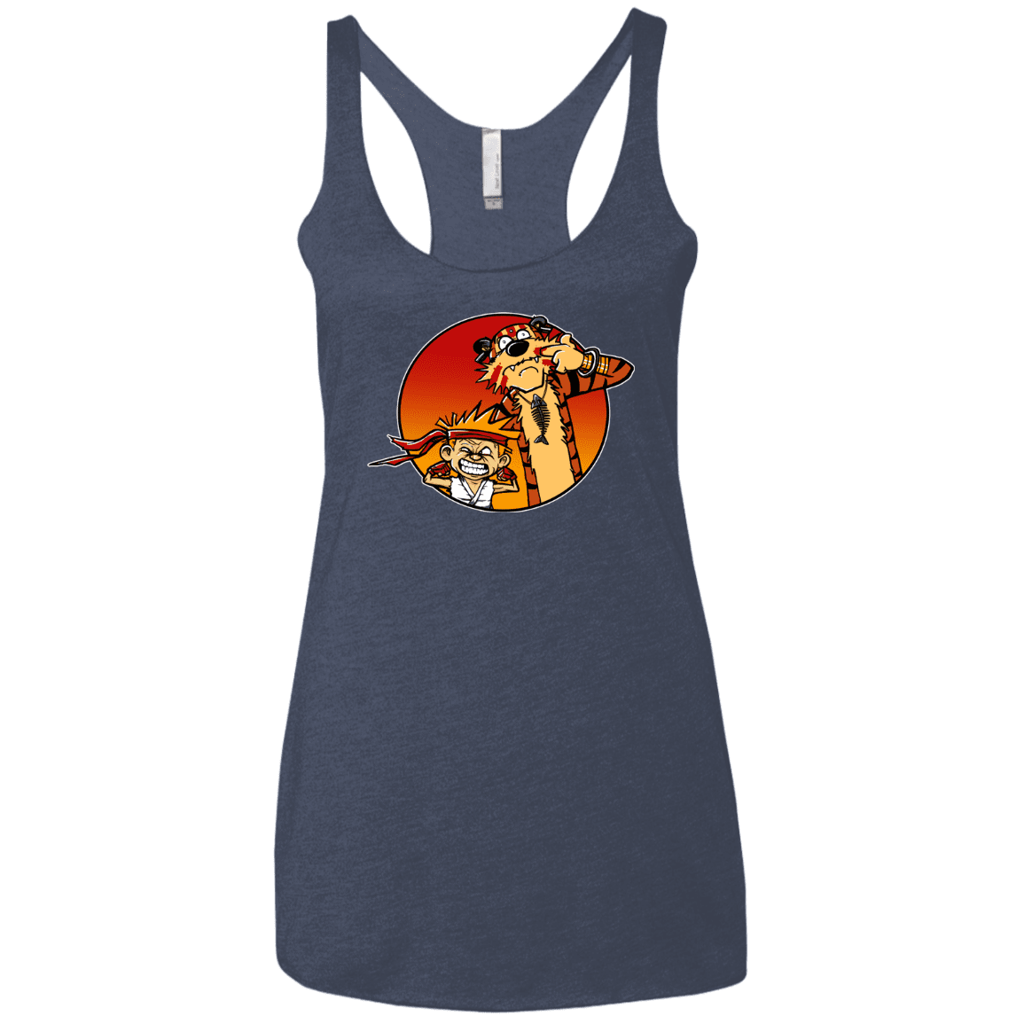 T-Shirts Vintage Navy / X-Small Street Pals Women's Triblend Racerback Tank