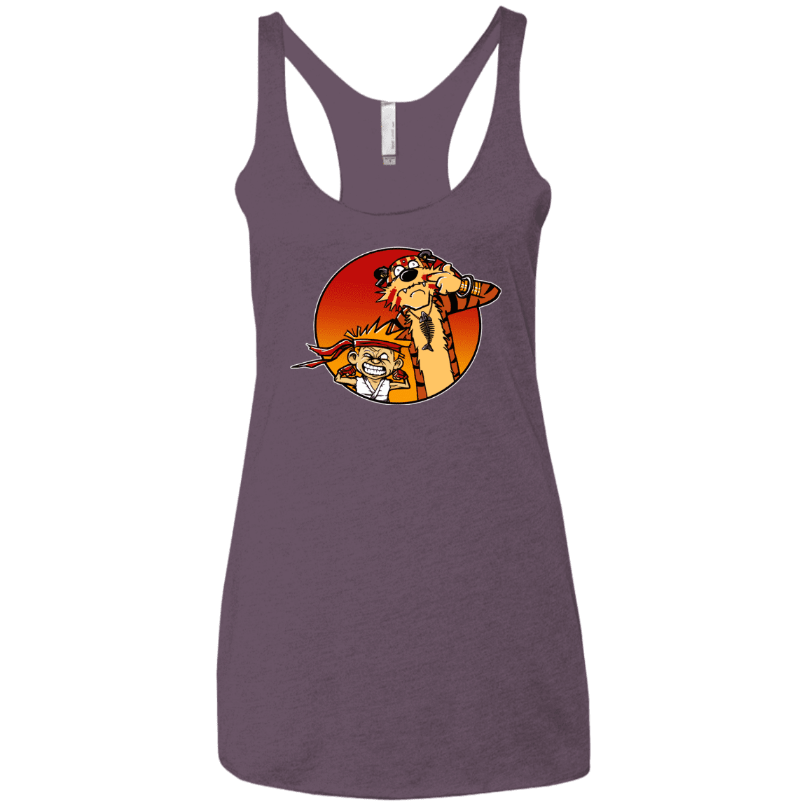 T-Shirts Vintage Purple / X-Small Street Pals Women's Triblend Racerback Tank