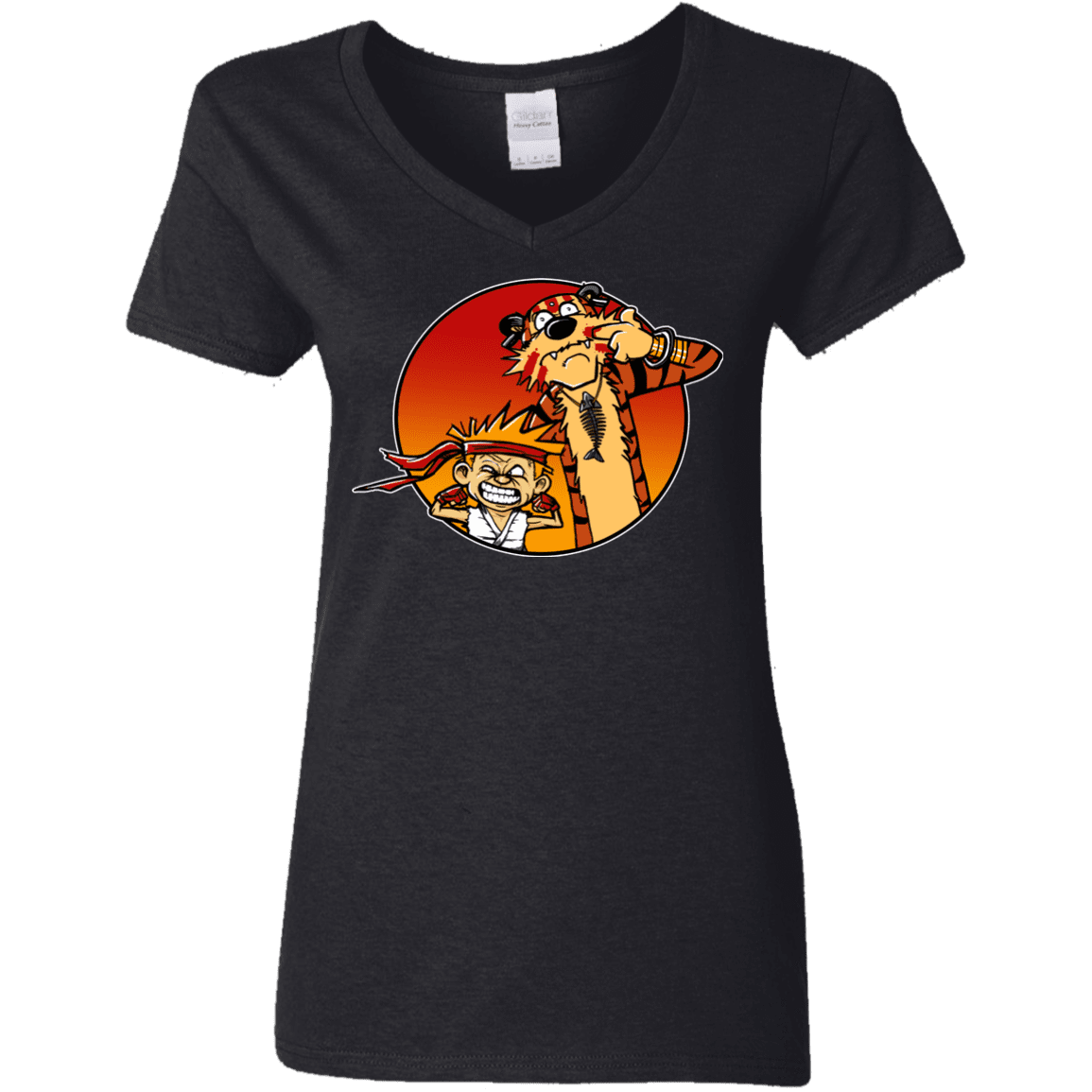 T-Shirts Black / S Street Pals Women's V-Neck T-Shirt