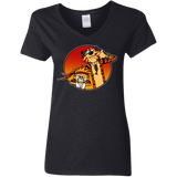 T-Shirts Black / S Street Pals Women's V-Neck T-Shirt