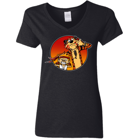 T-Shirts Black / S Street Pals Women's V-Neck T-Shirt