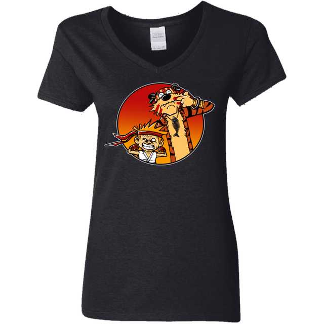 T-Shirts Black / S Street Pals Women's V-Neck T-Shirt