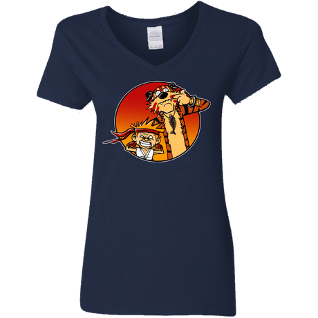 T-Shirts Navy / S Street Pals Women's V-Neck T-Shirt