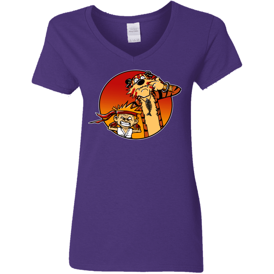 T-Shirts Purple / S Street Pals Women's V-Neck T-Shirt