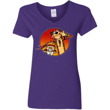 T-Shirts Purple / S Street Pals Women's V-Neck T-Shirt