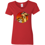 T-Shirts Red / S Street Pals Women's V-Neck T-Shirt