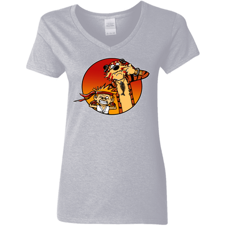 T-Shirts Sport Grey / S Street Pals Women's V-Neck T-Shirt