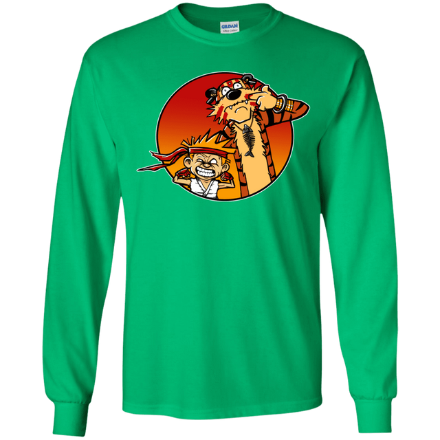 T-Shirts Irish Green / YS Street Pals Youth Long Sleeve T-Shirt