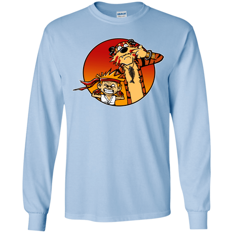 T-Shirts Light Blue / YS Street Pals Youth Long Sleeve T-Shirt