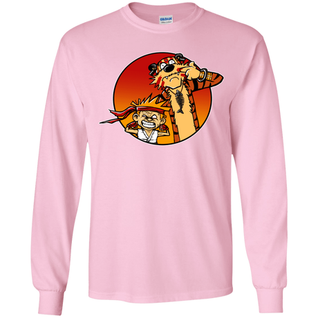 T-Shirts Light Pink / YS Street Pals Youth Long Sleeve T-Shirt