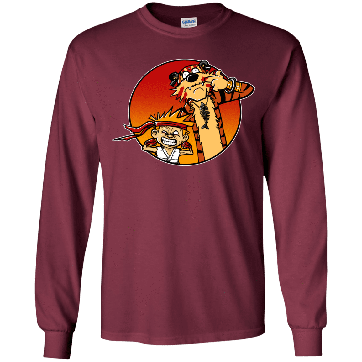 T-Shirts Maroon / YS Street Pals Youth Long Sleeve T-Shirt