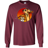 T-Shirts Maroon / YS Street Pals Youth Long Sleeve T-Shirt