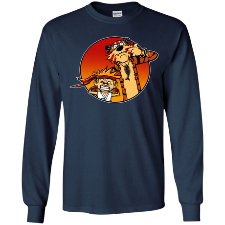 T-Shirts Navy / YS Street Pals Youth Long Sleeve T-Shirt