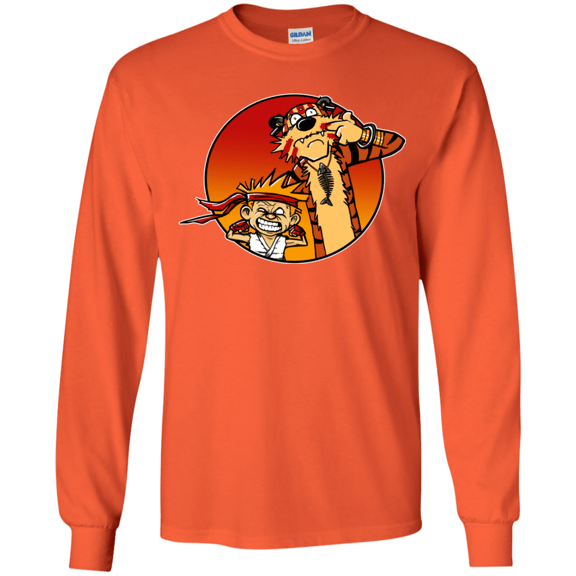 T-Shirts Orange / YS Street Pals Youth Long Sleeve T-Shirt