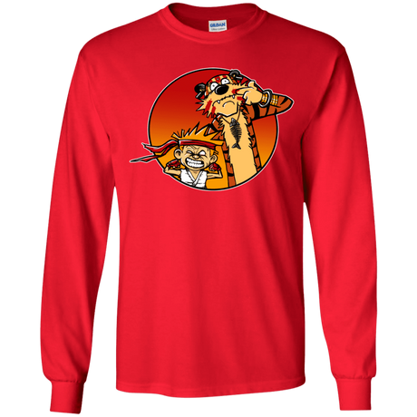 T-Shirts Red / YS Street Pals Youth Long Sleeve T-Shirt