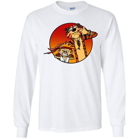 T-Shirts White / YS Street Pals Youth Long Sleeve T-Shirt