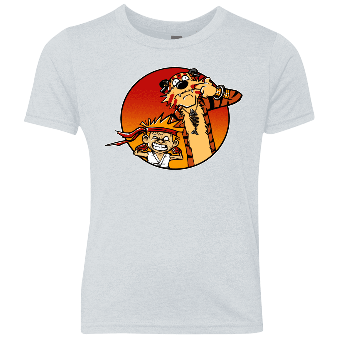 T-Shirts Heather White / YXS Street Pals Youth Triblend T-Shirt
