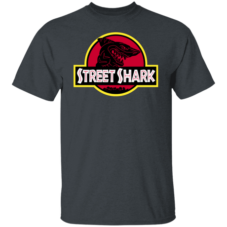 T-Shirts Dark Heather / S Street Shark T-Shirt