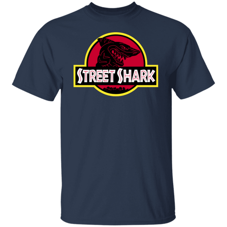 T-Shirts Navy / S Street Shark T-Shirt