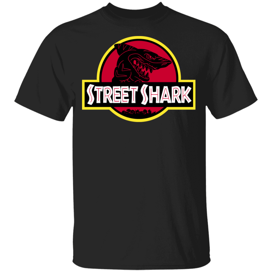 T-Shirts Black / YXS Street Shark Youth T-Shirt