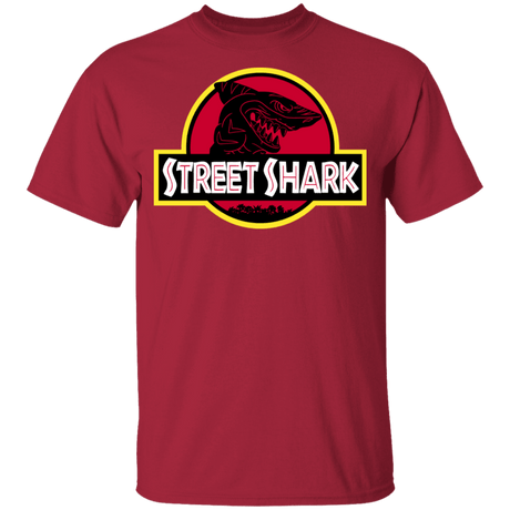 T-Shirts Cardinal / YXS Street Shark Youth T-Shirt