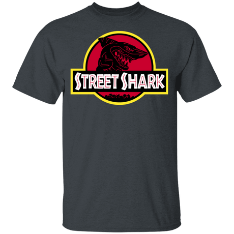 T-Shirts Dark Heather / YXS Street Shark Youth T-Shirt
