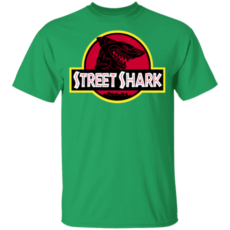 T-Shirts Irish Green / YXS Street Shark Youth T-Shirt