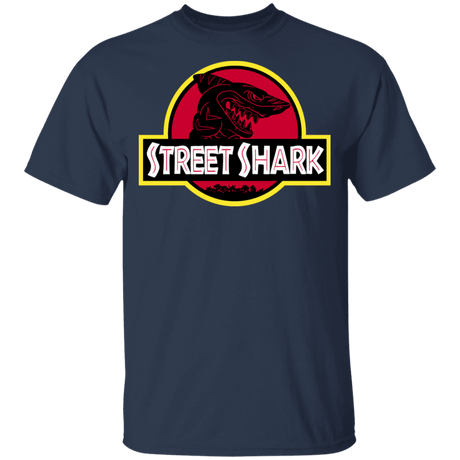 T-Shirts Navy / YXS Street Shark Youth T-Shirt