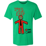 T-Shirts Envy / S Stress Level Men's Triblend T-Shirt