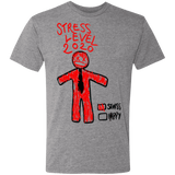 T-Shirts Premium Heather / S Stress Level Men's Triblend T-Shirt