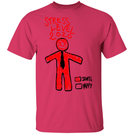 T-Shirts Heliconia / S Stress Level T-Shirt