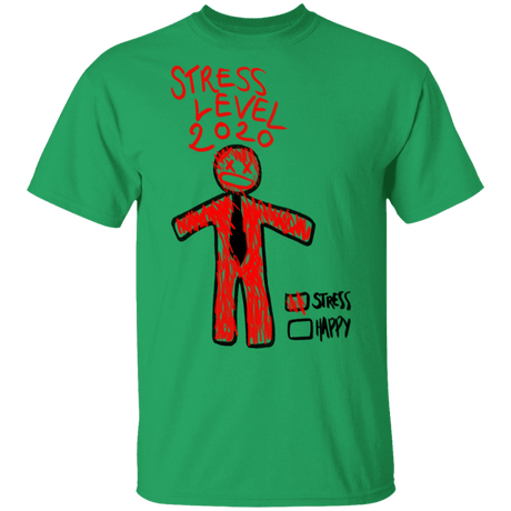T-Shirts Irish Green / S Stress Level T-Shirt