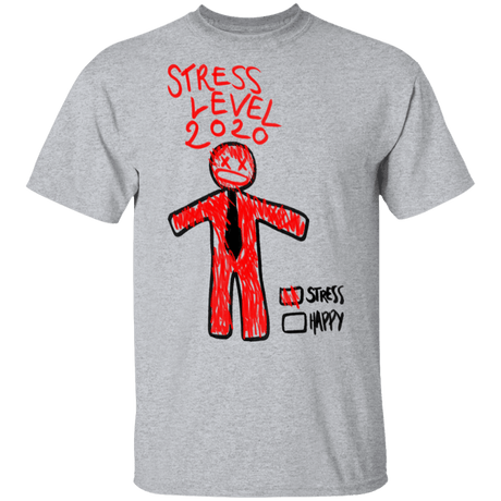 T-Shirts Sport Grey / S Stress Level T-Shirt