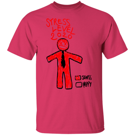 T-Shirts Heliconia / YXS Stress Level Youth T-Shirt