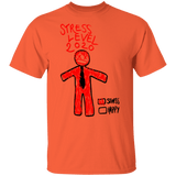 T-Shirts Orange / YXS Stress Level Youth T-Shirt