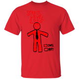 T-Shirts Red / YXS Stress Level Youth T-Shirt