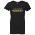 T-Shirts Black / YXS Stress Testing For Food And Shelter Girls Premium T-Shirt