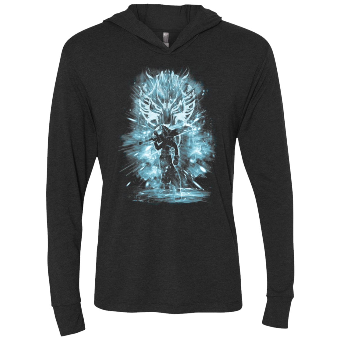 T-Shirts Vintage Black / X-Small Strife storm Triblend Long Sleeve Hoodie Tee