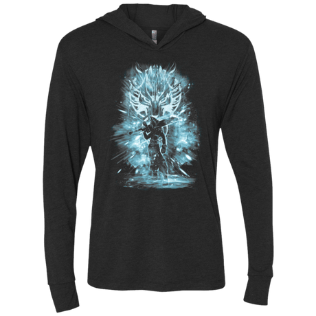 T-Shirts Vintage Black / X-Small Strife storm Triblend Long Sleeve Hoodie Tee