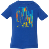 T-Shirts Royal / 6 Months Stripey City Infant Premium T-Shirt