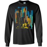 Stripey City Men's Long Sleeve T-Shirt