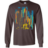 Stripey City Men's Long Sleeve T-Shirt