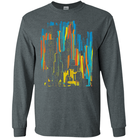 Stripey City Men's Long Sleeve T-Shirt