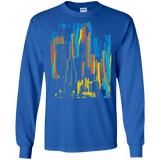 Stripey City Men's Long Sleeve T-Shirt