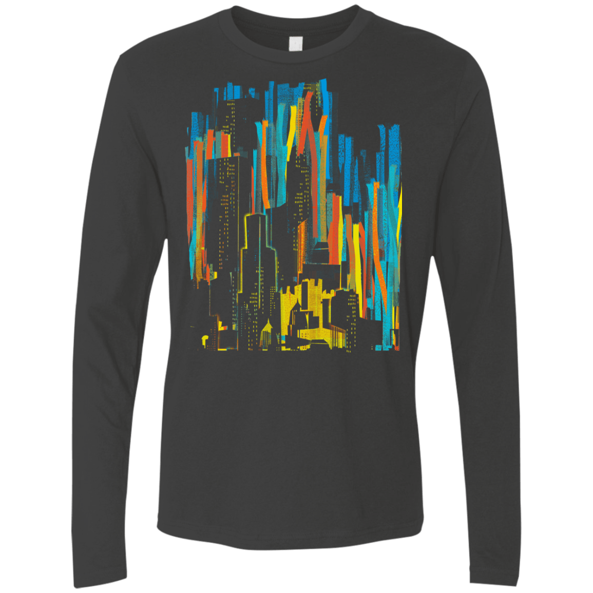 Stripey City Men's Premium Long Sleeve