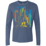 Stripey City Men's Premium Long Sleeve