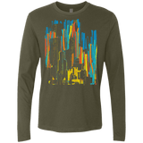Stripey City Men's Premium Long Sleeve