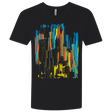 T-Shirts Black / X-Small Stripey City Men's Premium V-Neck