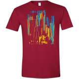 Stripey City Men's Semi-Fitted Softstyle